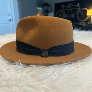 Goorin Brothers Dr. John Wool Hat in Brown.